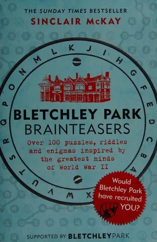 The cover of the book Bletchley Park Brainteasers by Sinclair McKay