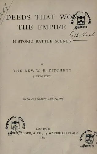The cover of the book Deeds that won the empire by W. H. Fitchett