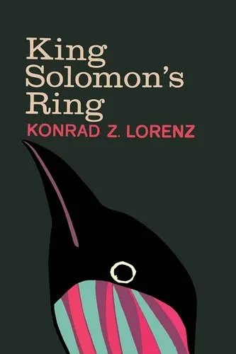 The cover of the book King Solomon's ring by Lorenz, Konrad.