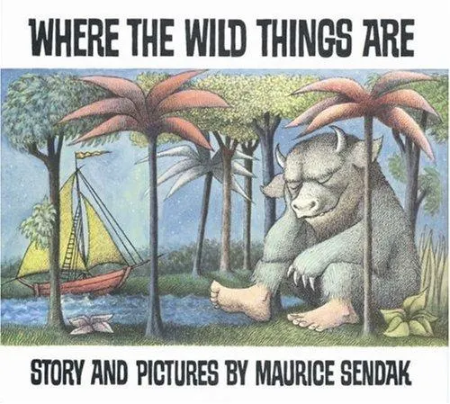 The cover of the book Where the Wild Things Are by Maurice Sendak