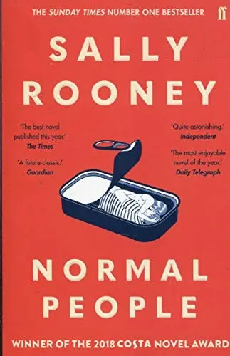 The cover of the book Normal People by Sally Rooney