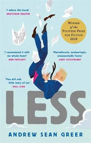 The cover of the book Less by Andrew Sean Greer