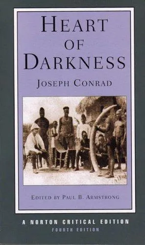 The cover of the book Heart of darkness by Joseph Conrad
