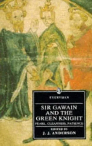 The cover of the book Sir Gawain and the Green Knight by J. J. Anderson